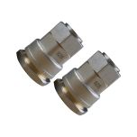 Lot de 2 Manchons Laiton droit PEHD Ø25 Femelle Écrou libre 3/4" (20/27) - ACS 16 Bars - Arco