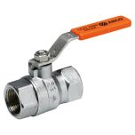 Vanne à sphère laiton Solaire Femelle Femelle 1-1/4" (33/42) poignée inox - PN10 - Arco