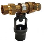 Disconnecteur CA9C avec garde d'air - Mâle Mâle 3/4" (20/27) - Watts