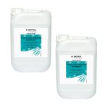 Lot de 2 bidons Saunatop Eucalyptus - Essences aromatiques Bidon de 6L pour hammams - Bayrol
