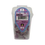 Boîte de 50 connecteurs auto-transparents 6 entrées bleue Mini Connex (boîtes réutilisable) pour fils rigides et semi-rigides de 0,5 à 2,5mm²