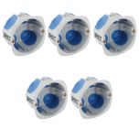 5 boîtiers d'appareillage Multimat NO AIR NF pour cloison sèche Ø67 x 40 mm - BLM