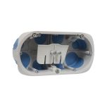 Boîtier d'encastrement double NO AIR Ø67x40mm