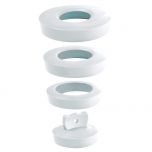 Bouchon universel multi-diamètres blanc - Wirquin PRO 39224401