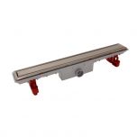 Caniveau de douche grille réversible Docia Nicoll - 50x690mm