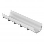 Caniveau Pratiko Série 130 BAS - 130 x 500 mm - hauteur 75 mm - First Plast
