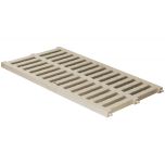 Grille légère 9,00 KN - PVC anti-choc - sable - 300 x 500 mm - First Plast