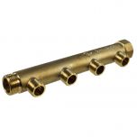 Collecteur standard 3/4"(20/27) Mâle/Femelle 4 départs 1/2"