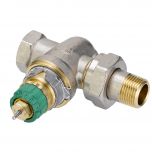 Corps de robinet radiateur droit 3/4" (20/27) RA-DV 20 Dynamic Valve - Danfoss 013G7716