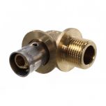 Coude PER à sertir Ø25x2,3 - Mâle 3/4" (20/27) - IBP Bänninger