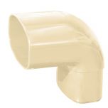 Coude PVC 87°30 MF pour tube BEST Ø92x57 - sable - First Plast