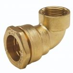 Coude laiton PEHD Ø63 Femelle 2" (50/60) -  ACS 16 Bar - Arco