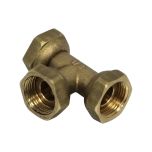 Té Femelle écrou prisonnier 1/2" (15/21) - Arcanaute