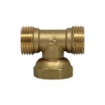 Té Mâle 1/2" (15/21) - Femelle écrou prisonnier 1/2" (15/21) - Mâle 1/2" (15/21) - Arcanaute