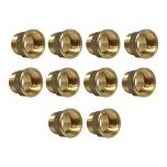 Lot de 10 Mamelon Laiton Egal Mâle/Femelle 1/2" (15/21) - Arcanaute