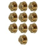 Lot de 10 Mamelons Laiton Femelle/Mâle Réduit 1"1/2-1" (40/49-26/34) - Arcanaute