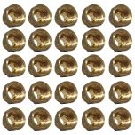 Lot de 25 Mamelons Laiton Femelle/Mâle Réduit 1/2"-3/8" (15/21-12/17) - Joint plat - Arcanaute