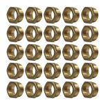 Lot de 25 Mamelons Laiton Réduit Mâle/Femelle 1"-3/4" (26/34-20/27) - Arcanaute