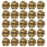 Lot de 25 Mamelons Laiton Réduit Mâle/Femelle 3/4"-1/2" (20/27-15/21) - Arcanaute