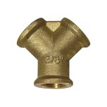 Raccord laiton en Y Femelle 3/8" (12/17) - ARCANAUTE