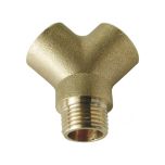 Raccord laiton en Y Femelle/Mâle 1/2" (15/21) - ARCANAUTE