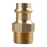 Mamelon laiton à sertir et visser Mâle Femelle Ø16 x 3/4" (20/27)