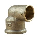 Coude 90° Femelle 90 GCU 1/2" (15/21) - Tube Cuivre Ø16 - Arcanaute