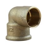 Coude 90° Femelle 90 GCU 1/2" (15/21) - Tube Cuivre Ø18 - Arcanaute