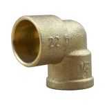 Coude 90° Femelle 90 GCU 1/2" (15/21) - Tube Cuivre Ø22 - Arcanaute