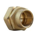 Raccord Union 3 pièces Femelle  340 CU - Cuivre Ø28 - Arcanaute