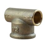 Té égal Femelle 130 GCU 1/2" (15/21) - Tube Cuivre Ø12 - Arcanaute