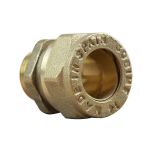 Raccord bicône droit Mâle 3/8" (12/17)-Cuivre 14