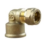 Coude bicone 1/2" (15/21) Femelle - Cuivre Ø12 - Arcanaute