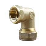 Coude bicone 1/2" (15/21) Femelle - Cuivre Ø18 - Arcanaute
