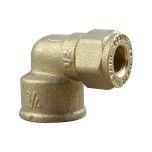 Coude bicone 3/4" (20/27) Femelle - Cuivre Ø12 - Arcanaute