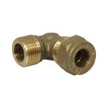 Coude bicone 3/8" (12/17) Mâle - Cuivre Ø10 - Arcanaute