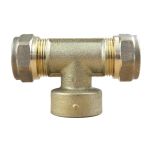 Té bicone 3/4" (20/27) Femelle - Cuivre Ø18 - Arcanaute