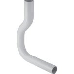 Coude de chasse 90° Geberit, 31 x 26 cm, contre-coudé Ø50mm, déport 9cm, Blanc alpin