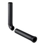 Coude de chasse Geberit 90°, 28 cm, pour structure de paroi épaisse Ø50mm - Geberit