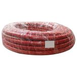 25m tube PER prégainé isolé rouge Ø20 - 9 mm isolant - Barbi Blansol
