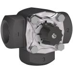 Vanne mélangeuse en fonte 3 voies - femelle 3/4" (20/27) Kvs 13 - Thermador