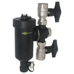 Pot de décantation 1" (26/34) filtre magnétique pour aérothermie et chaudière - Arcanaute