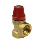 Soupape de sécurité sanitaire laiton - 7 bar - Femelle 3/4"