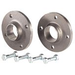 Équipement brides acier pour vannes papillon oreilles taraudées DN80 - Sferaco