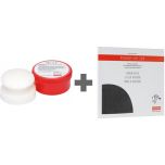 Set d'entretien : produit d'entretien Twister (avec éponge, pot de 125 ml) + chiffon en microfibre - Franke