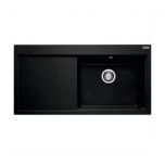 Évier de cuisine Fragranit Mythos MTG 611- Onyx - sous meuble 60 cm -  1000 x 515 x 215 mm - Franke