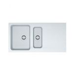 Évier ORION OID 651 Blanc Artic (Sous-meuble 60 cm) 1000 x 510 mm - Réversible - Franke