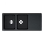 Évier ORION OID 621 Carbone (Sous-meuble 80 cm) 1160 x 510 mm - réversible - Franke