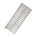 Grille légère 23,00 KN - PVC anti-choc - gris - 200 x 500 mm - First Plast