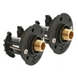 FIXOPLAC Lavabo / Sous évier - PER Ø16 droit à sertir - Mâle 3/8" (12/17) - Somatherm